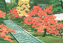 Ikkyu Temple Garden - by Masao Ido born 1945
