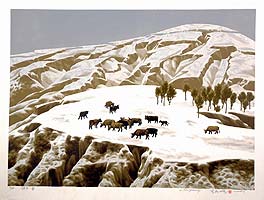 Field - Snow, created in 2001