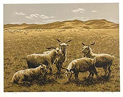 Picture of 5 Goats, 2001 - copyright Li Yanpeng