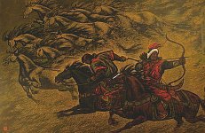 Wanderausstellung Mongolische Grafikk�nstler