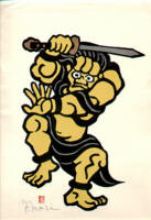 Nio, the Guardian God of Buddha