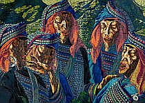 Bergdorf der Lagu