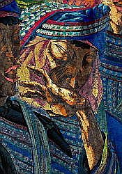 Mountain Village of Lagu (Detail), Zhang Yonghan