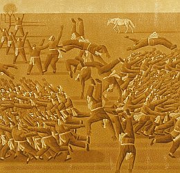 A Running Crowd No. 1 - copyright Zhang Minjie