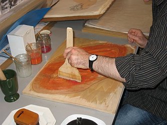 Re-Damping the Block - copyright Paul Binnie