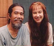 Pranoto and wife Kerry Pendergrast - copyright Pranoto and Kerry Pendergrast