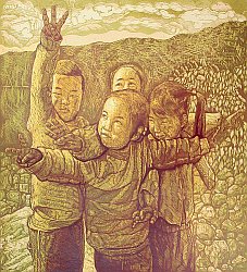 Childhood Game, 2006 - copyright Shi Yanqing