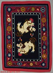Saddle Carpet - on saddle - copyright artelino GmbH