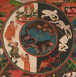 Detail of Wheel of Life Nr. 31056