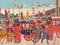 Emperor Meiji on Official Mission