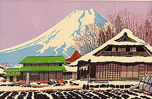 Oshino - New Thirty-six Views of Mt. Fuji