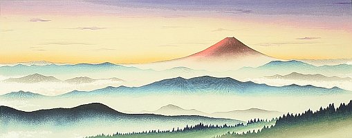 Morning Glow at Mt. Fuji