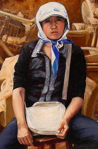 Wang Weide, Have a Rest - detail