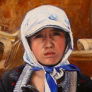 Wang Weide, Have a Rest - detail