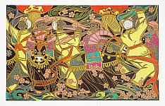 Woodblock Print from 2002