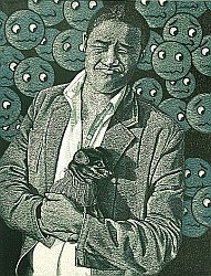 Man with Dog No. 3