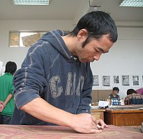 Mr. Wen Mujiang at work