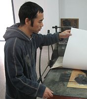 Mr. Wen Mujiang at work