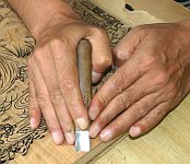 How to Make a Woodblock - Fifth Week