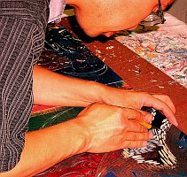 In studio  - copyright Yang Yongsheng