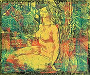 A Girl in the Forest, 1992 - copyright Yang Yongsheng