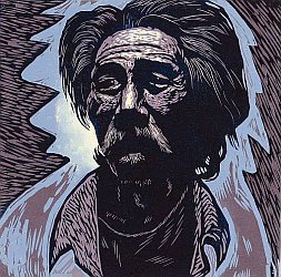 My Teacher Zhao Rigetu - Portrait by Han Daiqin