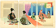 Shuntei Miyagawa 1873-1914 - Dance Performance - Tosei Furyu Tsu - artelino Art Auctions. Shuntei Miyagawa 1873-1914 - Dance Performance - Tosei Furyu Tsu