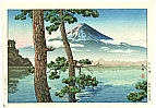 Koitsu Tsuchiya 1870-1949 - Mt.Fuji Seen from Lake Kawaguchi - artelino Art Auctions. Koitsu Tsuchiya 1870-1949 - Mt.Fuji Seen from Lake Kawaguchi