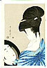 Utamaro Kitagawa 1750-1806 - Beauty in front of Mirror - artelino Art Auctions. Utamaro Kitagawa 1750-1806 - Beauty in front of Mirror