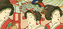 Chikanobu Toyohara 1838-1912 - Excursion to Mt. Toei - artelino Art Auctions. Chikanobu Toyohara 1838-1912 - Excursion to Mt. Toei