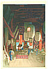 Eisho Narazaki 1864-1936 - Interior of Asakusa Temple - artelino Art Auctions. Eisho Narazaki 1864-1936 - Interior of Asakusa Temple