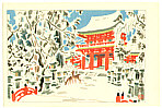 Eiichi Kotozuka 1906-1979 - Kasuga Shrine - artelino Art Auctions. Eiichi Kotozuka 1906-1979 - Kasuga Shrine