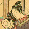Harunobu Suzuki 1724-1770 - Little Drummer - artelino Art Auctions. Harunobu Suzuki 1724-1770 - Little Drummer