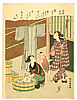 Harunobu Suzuki 1724-1770 - Washing - One Hundred Poems - artelino Art Auctions. Harunobu Suzuki 1724-1770 - Washing - One Hundred Poems
