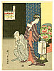 Eiri Rekisentei active ca. 1790-1800 - Lady with Lantern - artelino Art Auctions. Eiri Rekisentei active ca. 1790-1800 - Lady with Lantern