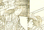 Utamaro Kitagawa 1750-1806 - Lady from Ox Cart Key-block Prints - artelino Art Auctions. Utamaro Kitagawa 1750-1806 - Lady from Ox Cart Key-block Prints