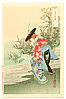 Gekko Ogata 1859-1920 - Bushclover Dance - Bijin Hana Kurabe - artelino Art Auctions. Gekko Ogata 1859-1920 - Bushclover Dance - Bijin Hana Kurabe