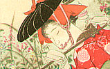 Gekko Ogata 1859-1920 - Bushclover Dance - Bijin Hana Kurabe - artelino Art Auctions. Gekko Ogata 1859-1920 - Bushclover Dance - Bijin Hana Kurabe