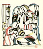 Sadao Watanabe 1913-1996 - Christmas - Story of the Bible - artelino Art Auctions. Sadao Watanabe 1913-1996 - Christmas - Story of the Bible