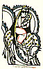 Sadao Watanabe 1913-1996 - Reign - Story of the Bible - artelino Art Auctions. Sadao Watanabe 1913-1996 - Reign - Story of the Bible