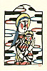 Sadao Watanabe 1913-1996 - Holy Mother and Child - Story of the Bible - artelino Art Auctions. Sadao Watanabe 1913-1996 - Holy Mother and Child - Story of the Bible