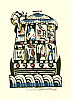 Sadao Watanabe 1913-1996 - Animals of the Ark - Story of the Bible - artelino Art Auctions. Sadao Watanabe 1913-1996 - Animals of the Ark - Story of the Bible