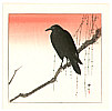 Seiko active ca. 1890 - 1900 - Crow and Orange Sky - artelino Art Auctions. Seiko active ca. 1890 - 1900 - Crow and Orange Sky