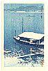Hasui Kawase 1883-1957 - Arakawa River (postcard size) - artelino Art Auctions. Hasui Kawase 1883-1957 - Arakawa River (postcard size)