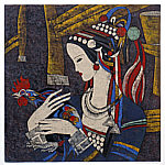 Hao Ping born 1952 - Market Day