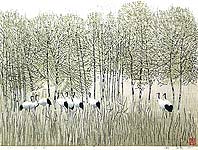 Hao Boyi born 1938 - Garden in the Fall