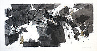 Fang Limin born 1964 - Hill Flown from Afar no. 4 (award winning print)