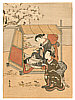 Harunobu Suzuki 1724-1770 - Two Ladies in the Spring - artelino Art Auctions. Harunobu Suzuki 1724-1770 - Two Ladies in the Spring
