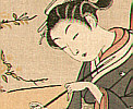 Harunobu Suzuki 1724-1770 - Two Ladies in the Spring - artelino Art Auctions. Harunobu Suzuki 1724-1770 - Two Ladies in the Spring