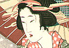 Eizan Kikugawa 1787-1867 - Beauty in the Snow - artelino Art Auctions. Eizan Kikugawa 1787-1867 - Beauty in the Snow